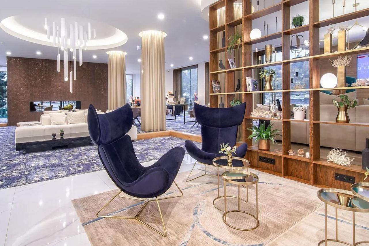 فندق ذا بريزيدنت براغ المظهر الخارجي الصورة The lounge at the airport
