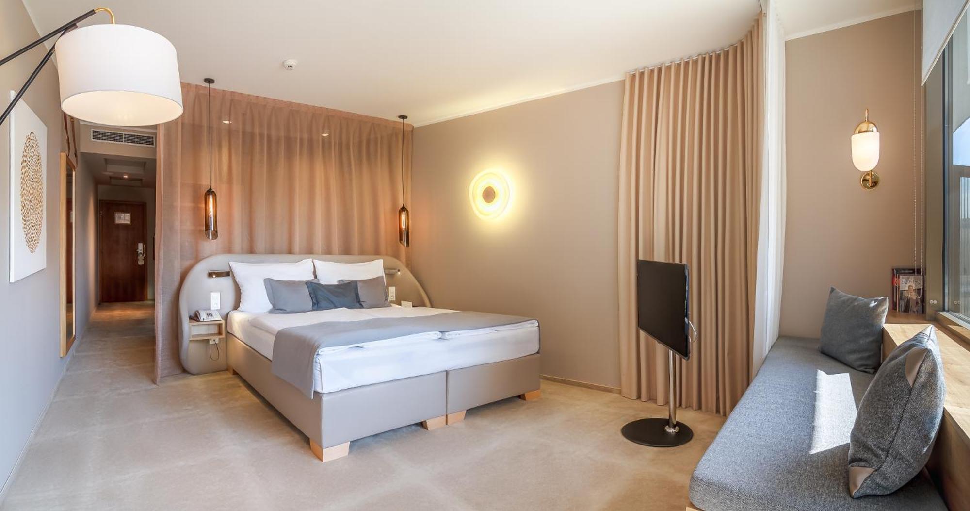 فندق ذا بريزيدنت براغ المظهر الخارجي الصورة A room at the hotel